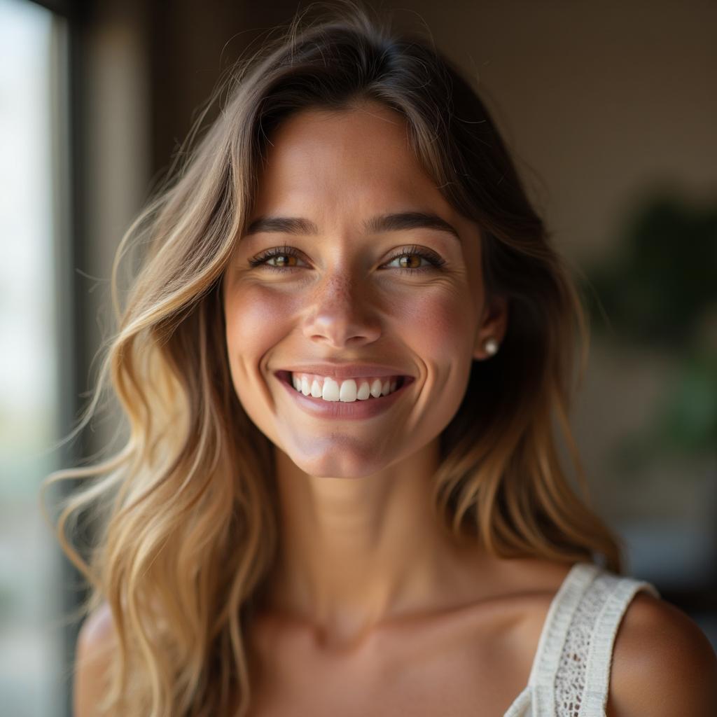Confident smile transformation